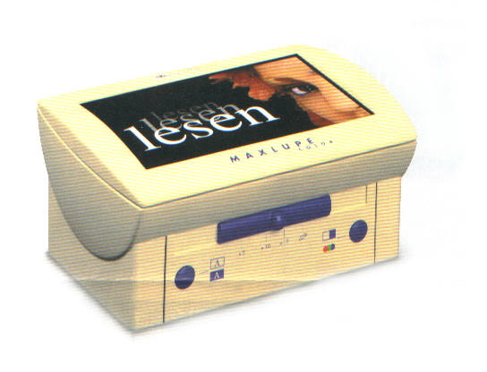 video ingranditore portatile con monitor incorporato