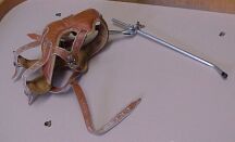 esempio di puntale applicato ad un caschetto