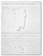 esempio di tavola tattile per lo studio della geografia