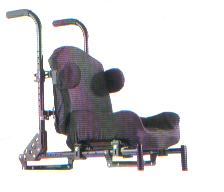 esempio di sistema di postura per carrozzina - informazione commerciale tratta da Sunrise medicalmobile elettrico