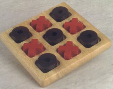 esempio di gioco del tris tattile